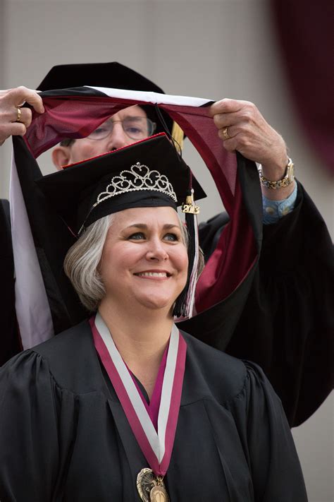A Tiara Goes Well With A Mortarboard As This University Of Redlands