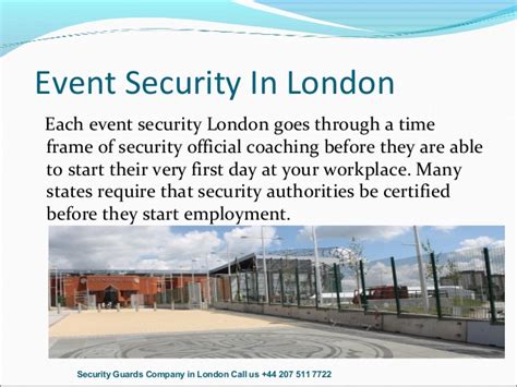 Security Guards Company In Uk