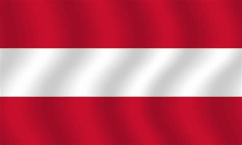 Premium Vector Flat Illustration Of Austria National Flag