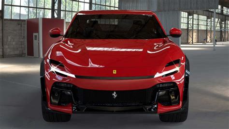 Ferrari Purosangue 2023 Tuned With A Carbon Fiber Widebody Kit