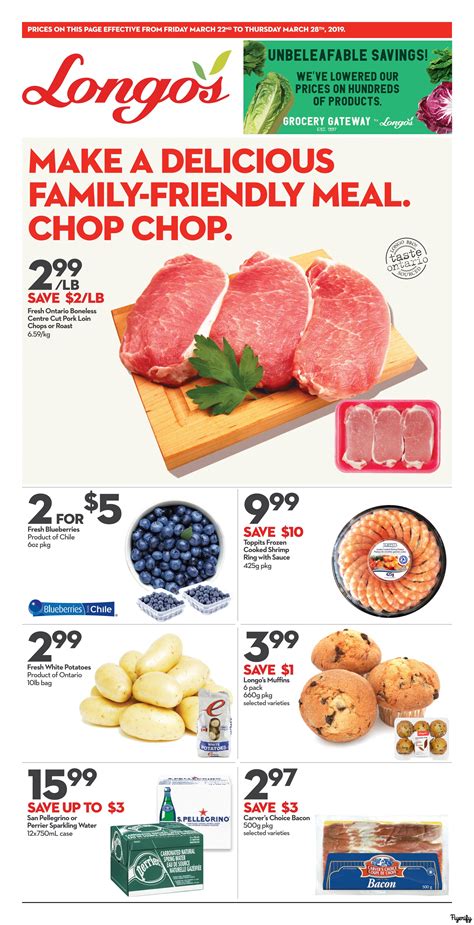 Longo's (Stouffville) Flyer March 22 to 28 Canada