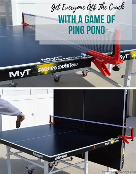 Killerspin Ping Pong Tables Review My Boys And Their Toys