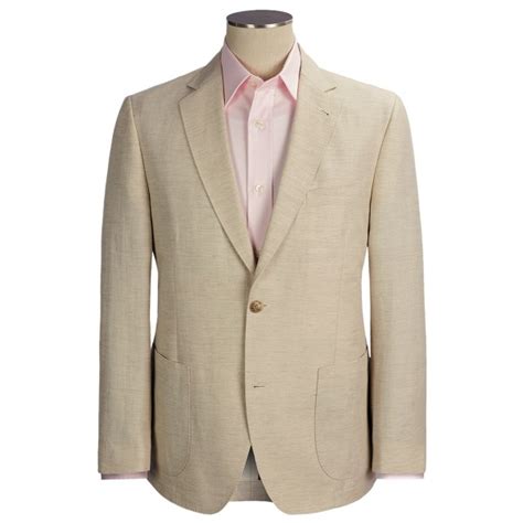 Kroon Garment Washed Sport Coat Cotton Linen For Men Liveopia