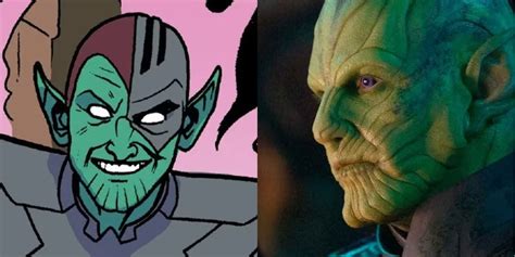 Biggest Differences Between Marvel Comic Skrulls And Mcu Skrulls