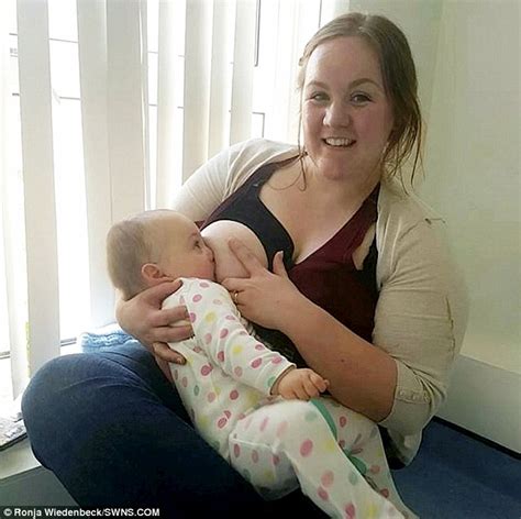 Ronja Wiedenbeck Let FIVE Complete Strangers Breastfeed Her Baby Boy