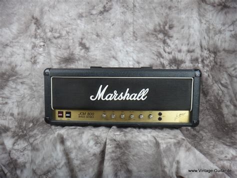 Marshall Jcm 800 Model 1992 Super Bass Series Mk Ii 1983 Black Amp For