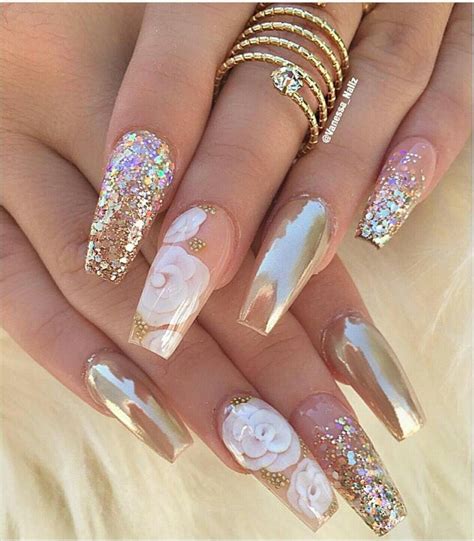Fabulous Nails Gorgeous Nails Pretty Nails Stunning Gold Perfect