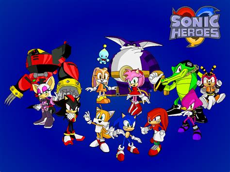 Sonic Heroes By Metal Overlord On Deviantart