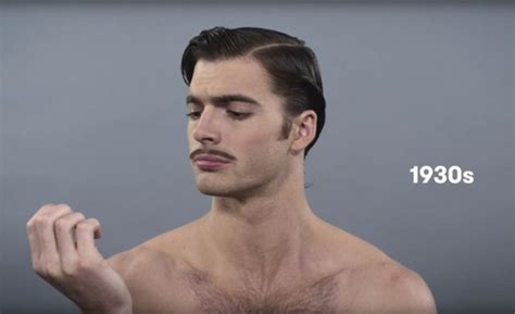 Captivating Video Shows How Mens Beauty Standards Have Evolved Over