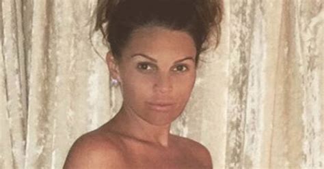 Danielle Lloyd Shares Topless Pic With A Twist Daily Star