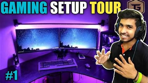 My New Gaming Setup Tour Techno Gamerz Vlogs Ujjwal Gamer Youtube