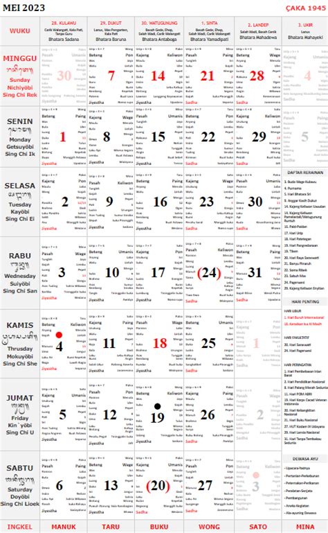 Kalender Bali 2023 Lengkap Download Pdf Loker Bali Info Blog