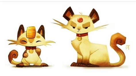Meowth And Persian Pokemon Anime Pokemon Go