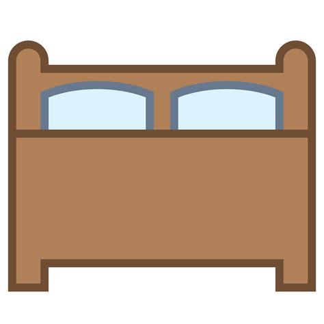Bed Bedroom Home Hotel House Real Estate Room Icon Png