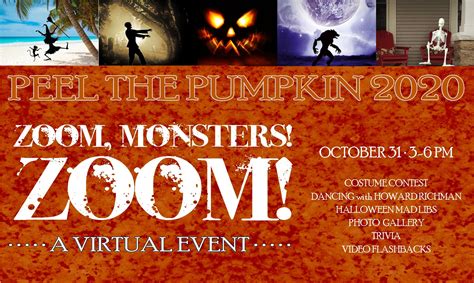 come join us for a virtual peel the pumpkin times squares