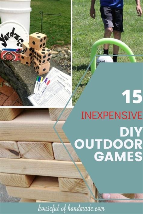 15 Of The Best Diy Outdoor Games You Can Easily Make