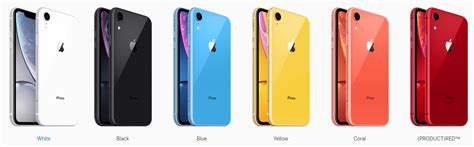 Iphone Xr Color Options Thepicky