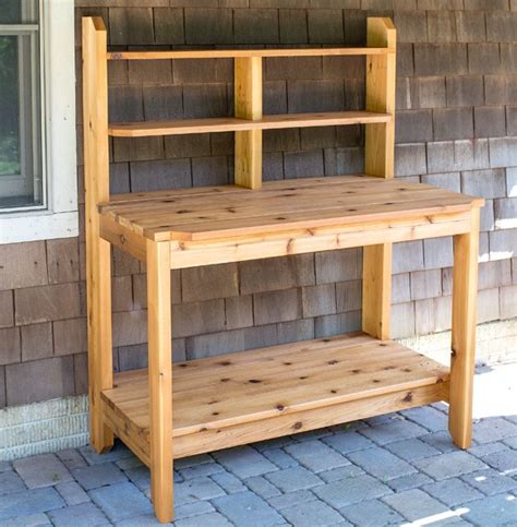 How To Build A Potting Bench Free Plan Home Design