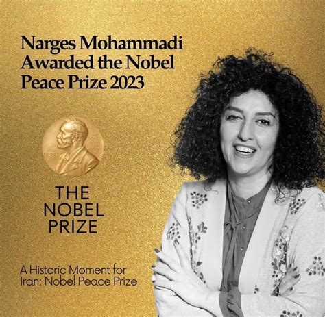 Nobel Prize Honors Narges Mohammadi For Womens Rights And Freedom Khaama Press