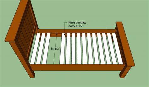 How To Build A Twin Bed Frame Howtospecialist How To Build Step By