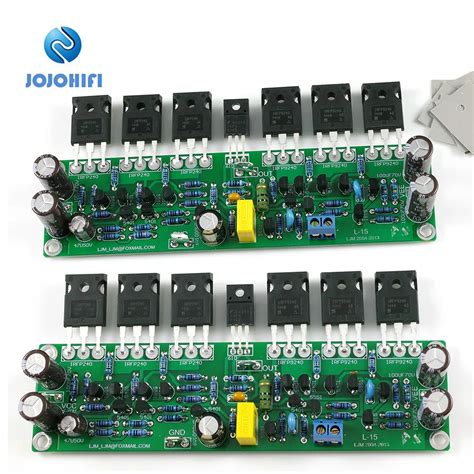 L15 Mono Dual Channel IRFP240 IRFP9240 FET Amplifier Audio Finished