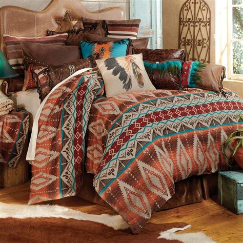 The brighton western bedding set will add class and comfort to your bedroom. AmazonSmile: Black Forest Decor Sonoran Sky Western Bed ...