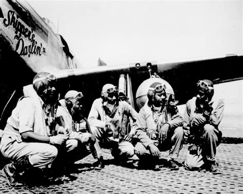 Caf Red Tail Squadron Publishes Complete Online Tuskegee Airmen Pilot