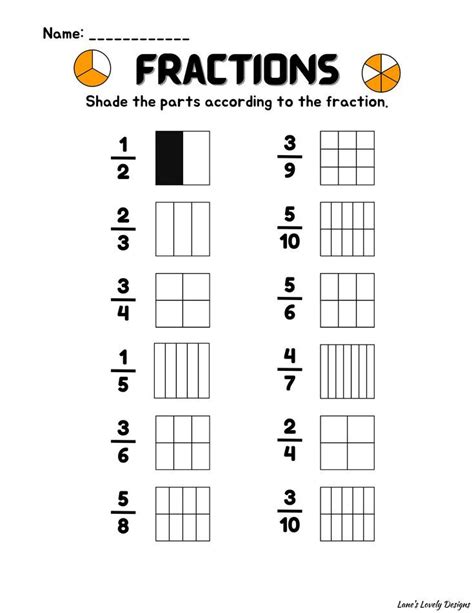 Fraction Drills Printable Worksheet Printable Worksheets Fractions