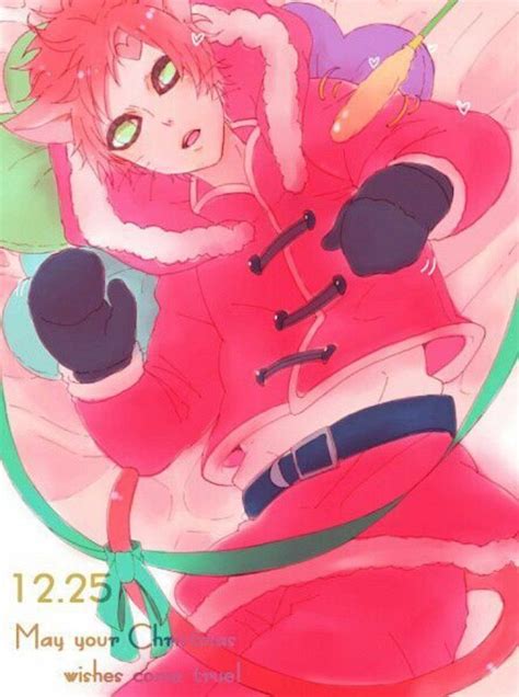 Christmas Gaara Gaara Anime Désert
