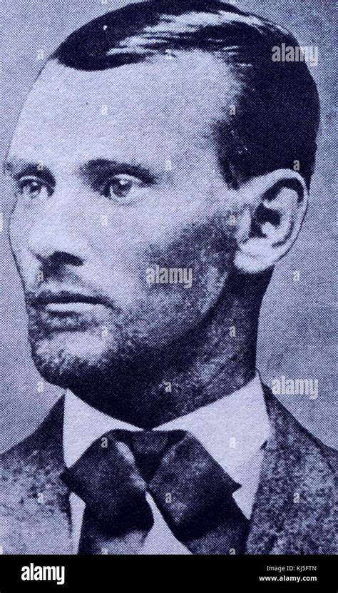 Photographic Portrait Of Jesse James 1847 1882 An American Outlaw