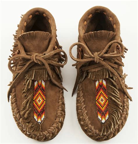Handmade Leather Beaded Moccasins Leather Moccasin Ethnic Moccasin