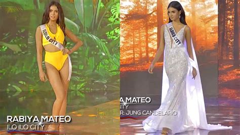 one more look at rabiya mateo s performance at miss universe philippines 2020 pep ph