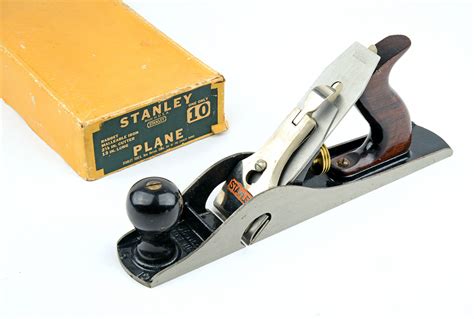Mint Stanley No 10 Rabbet Plane In Its Original Box Vintage Vials