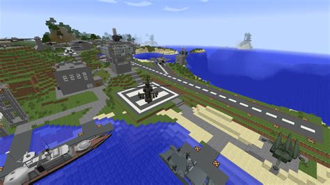 Military Base Mcheli New Stefinus 3d Guns Minecraft Map