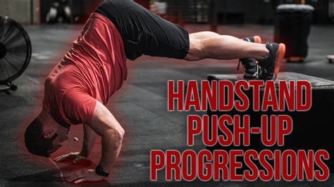 Handstand Push Up Progressons Youtube