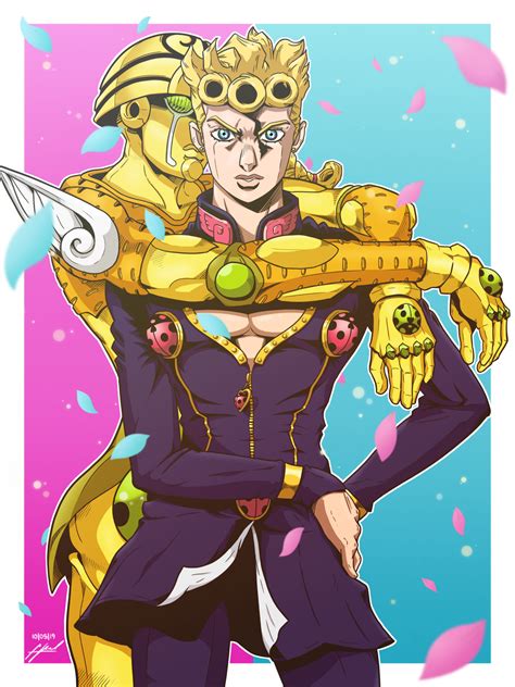 Giorno Giovanna Gold Experience Pose Gold Experience Has Appeared In