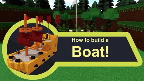 How To Build The Thumbnail Boat In Build A Boat For Treasure Youtube