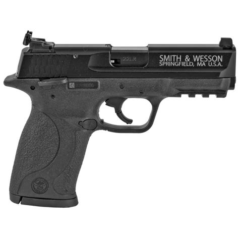 Smith And Wesson Mandp 22 Compact 22 Lr 36 Threaded Barrel Black