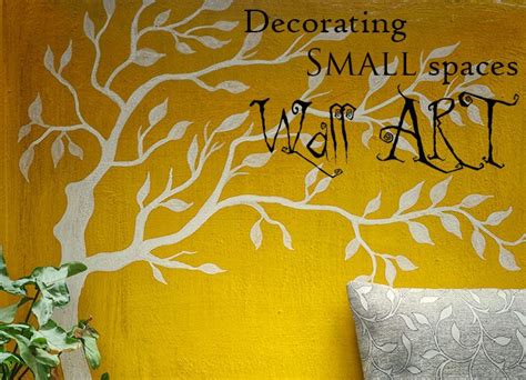 Decorating Small Spaces Wall Mural Art A Colorful Ride