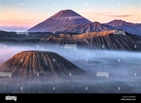 Bromo Tengger Semeru National Park Java Indonesia Asia Stock Photo