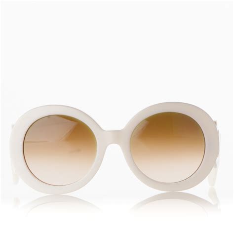 prada baroque sunglasses spr 27n white 175924