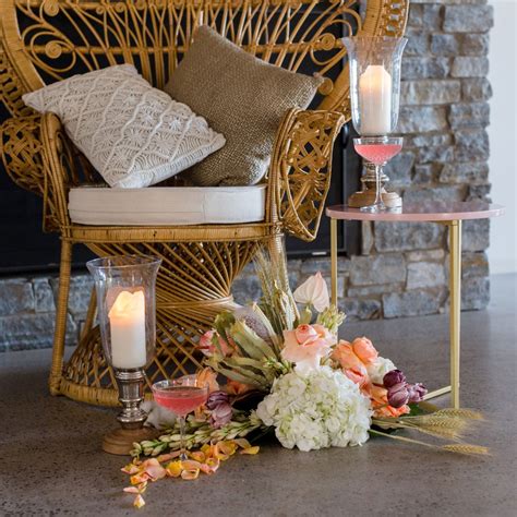 Here are great ideas to do that. Coffee Table Gold/Pink | Swans Lane Decor Hire
