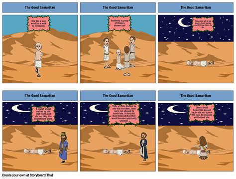 The Good Samaritan Storyboard By Robert98103