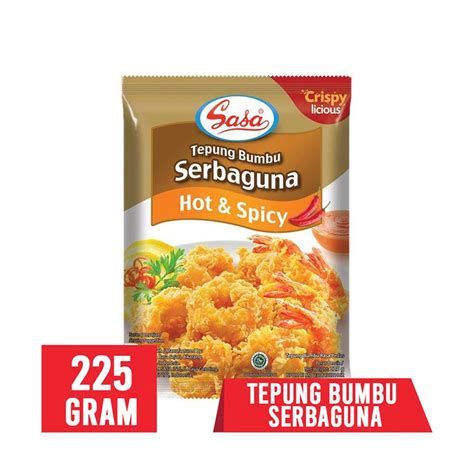 Tepung bumbu sasa serbaguna hot & spicy pedas 225g. Jual SASA Hot & Spicy Tepung Bumbu Serbaguna [225 g ...