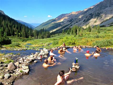 Conundrum Hot Springs In Aspen Colorado Travel Pinterest