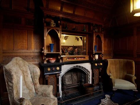 Tyntesfield Gothic Interiors Victorian Interior Design Fireplace
