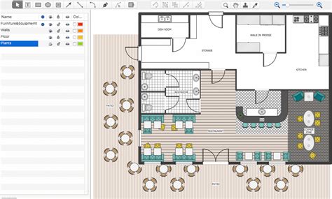 Restaurant floor plan how to create a restaurant floor. Designing a Restaurant Floor Plan | ConceptDraw HelpDesk