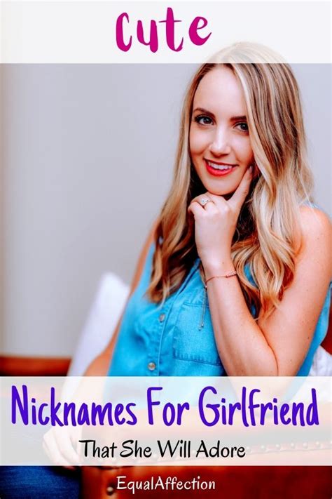 150 Super Cute Nicknames For Girlfriend That She Will Adore Currentyear Equalaffection