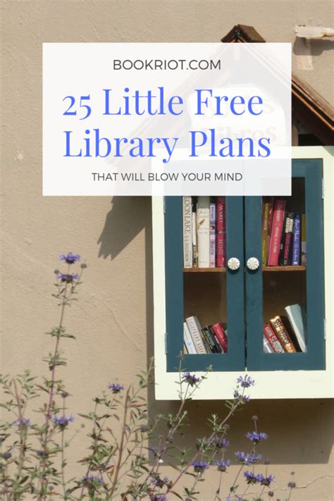 25 Little Free Library Plans That Will Blow Your Mind