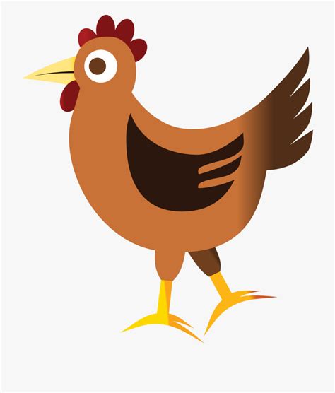 Transparent Background Cartoon Chicken Png Clip Art Library